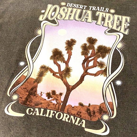 ᴏɴᴄᴇ-ᴡᴏʀɴ Joshua Tree National Park Crop Tee - Picture 4 of 5